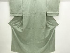 未使用品　のり散らし模様小紋着物